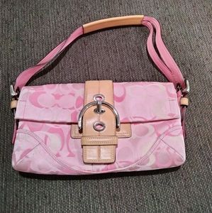 COACH cute pink small purse.